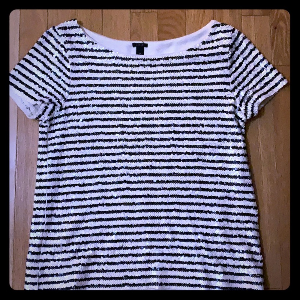 JCrew Sequin Tee